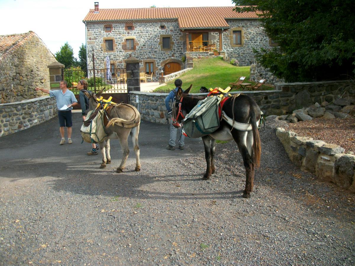 Le Clos Des Pierres Rouges Saint-Privat-dʼAllier Exterior foto